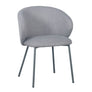 KIRA ΚΑΡΕΚΛΑ ΓΚΡΙ ΑΝΟΙΧΤΟ ΓΚΡΙ ΣΚΟΥΡΟ 56x56x74.5cm SKU 03-1057
